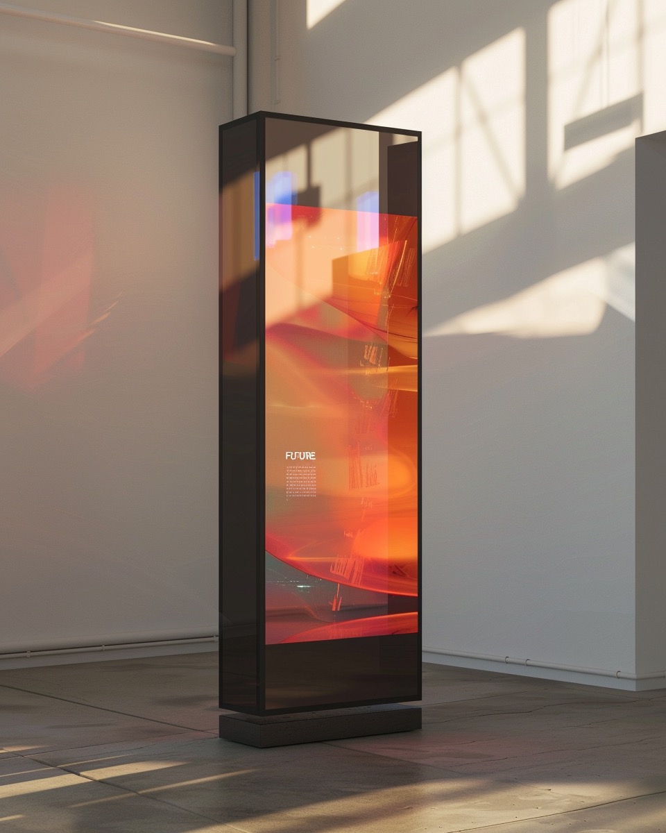 Autonomiczne zasilanie – kiosk fotowoltaiczny nocą